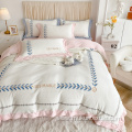 New 230g class milk fleece bedset 4 pieces